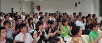 UE_Master Chuan Teaching the class how to breathe correctly to harness the most amount of Universal Energy